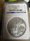 2010 Silver Eagle MS69 Early Release NGC
