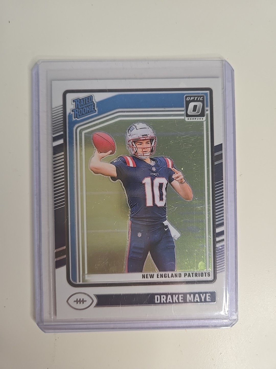 2024 Drake Maye Panini Donruss Optic - Rated Rookie Base (#229) Rookie Card