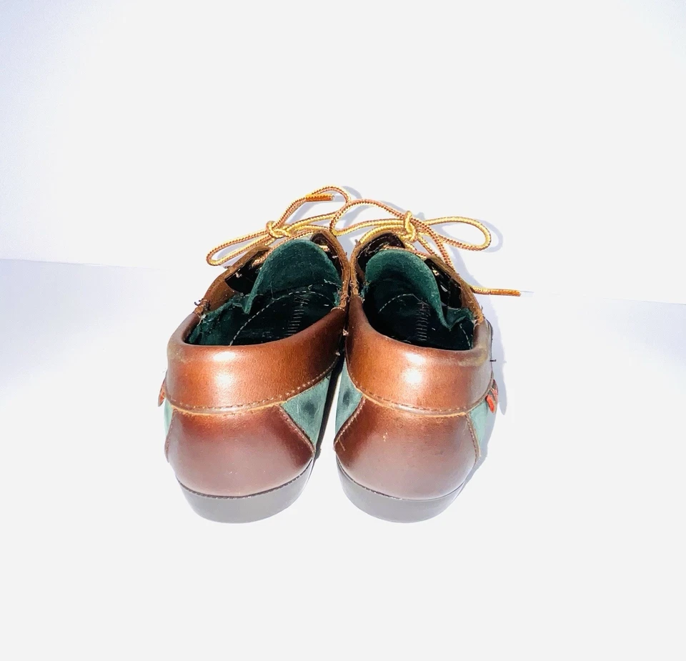 G.H. Zapatos para mujer Bass dos tonos verde/marrón talla 5 1/2 M Foto 4 de 4