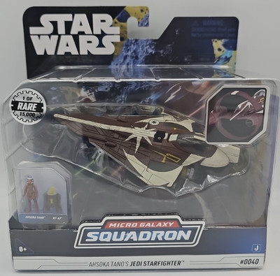 Star Wars Micro Galaxy Squadron Ahsoka Tanos Jedi Starfighter 0040 1 of 15,000