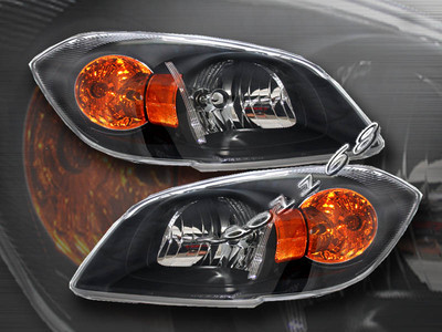 05 08 Chevy Cobalt Headlights Jdm Black Ebay 05 08 Chevy Cobalt Headlights Jdm Black