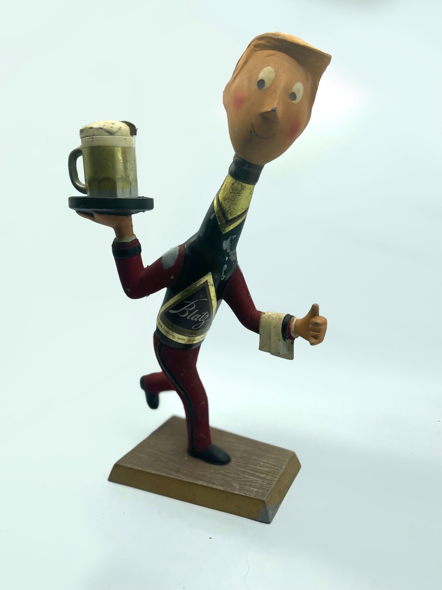 珍品USA1950年代BLATZブラッツビール企業キャラクター◆存在感カンキャラ 珍品USA1950年代BLATZブラッツビール企業キャラクター◇存在感