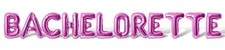 BACHELORETTE Letter Balloon Banner - Bridal Shower Party Decorations Bachelor