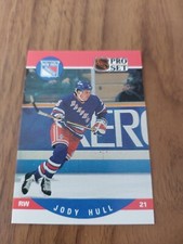1990 1991 PRO SET HOCKEY MICK JODY HULL # 490