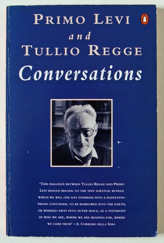 PRIMO LEVI & TULLIO REGGE / CONVERSATIONS / 1st PENGUIN PAPERBACK EDITION 1992 - Bild 1 von 2