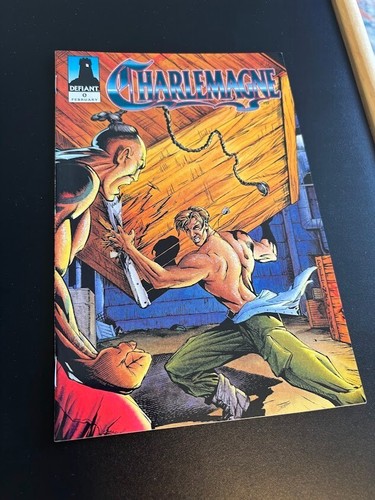 Charlemagne #0 Defiant Comics 1994 Jim Shooter VF/NM Combined Shipping - Picture 2 of 8