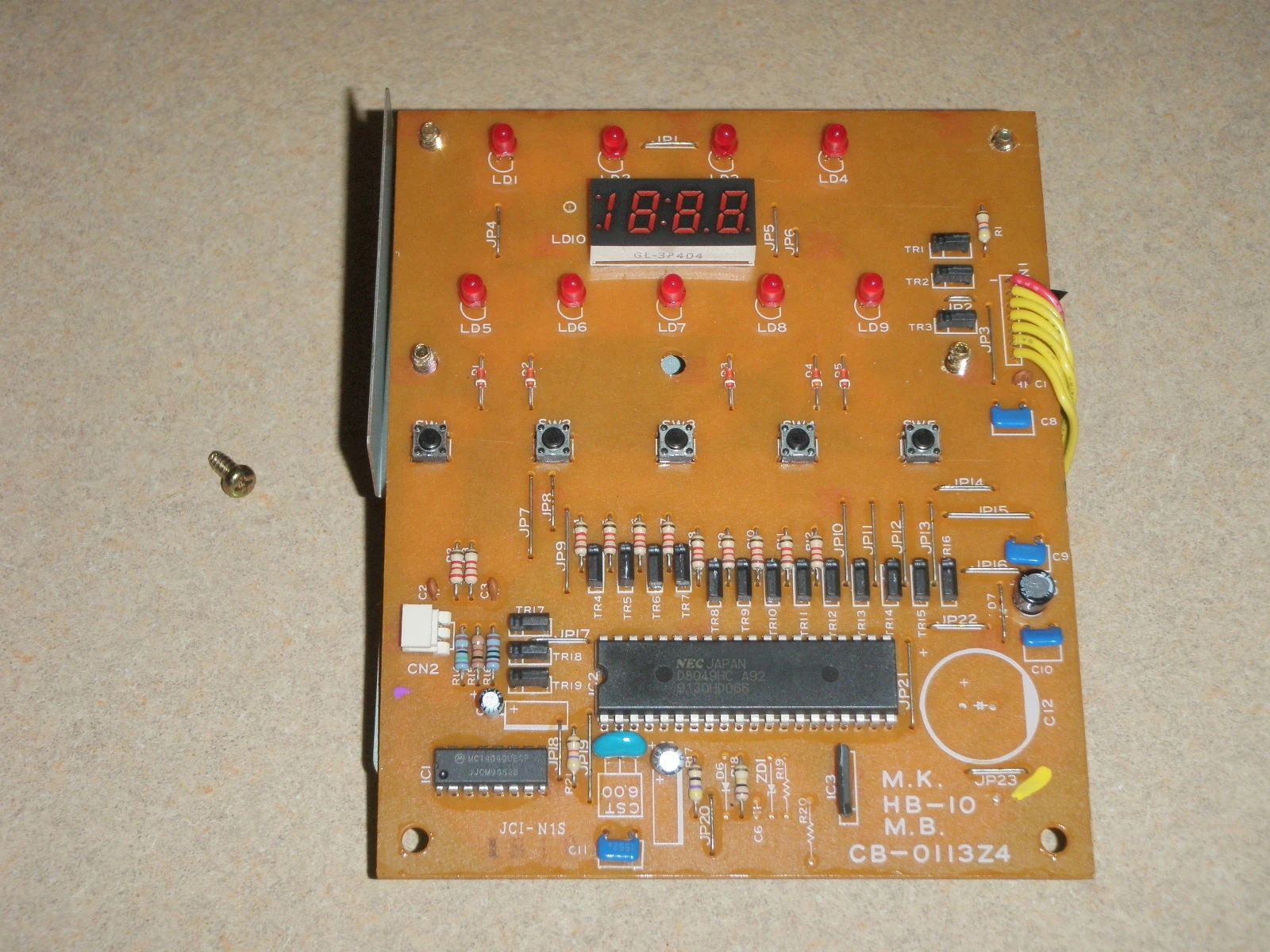 MK Home Bakery Bread Maker Machine Control Panel with PCB HB-12W