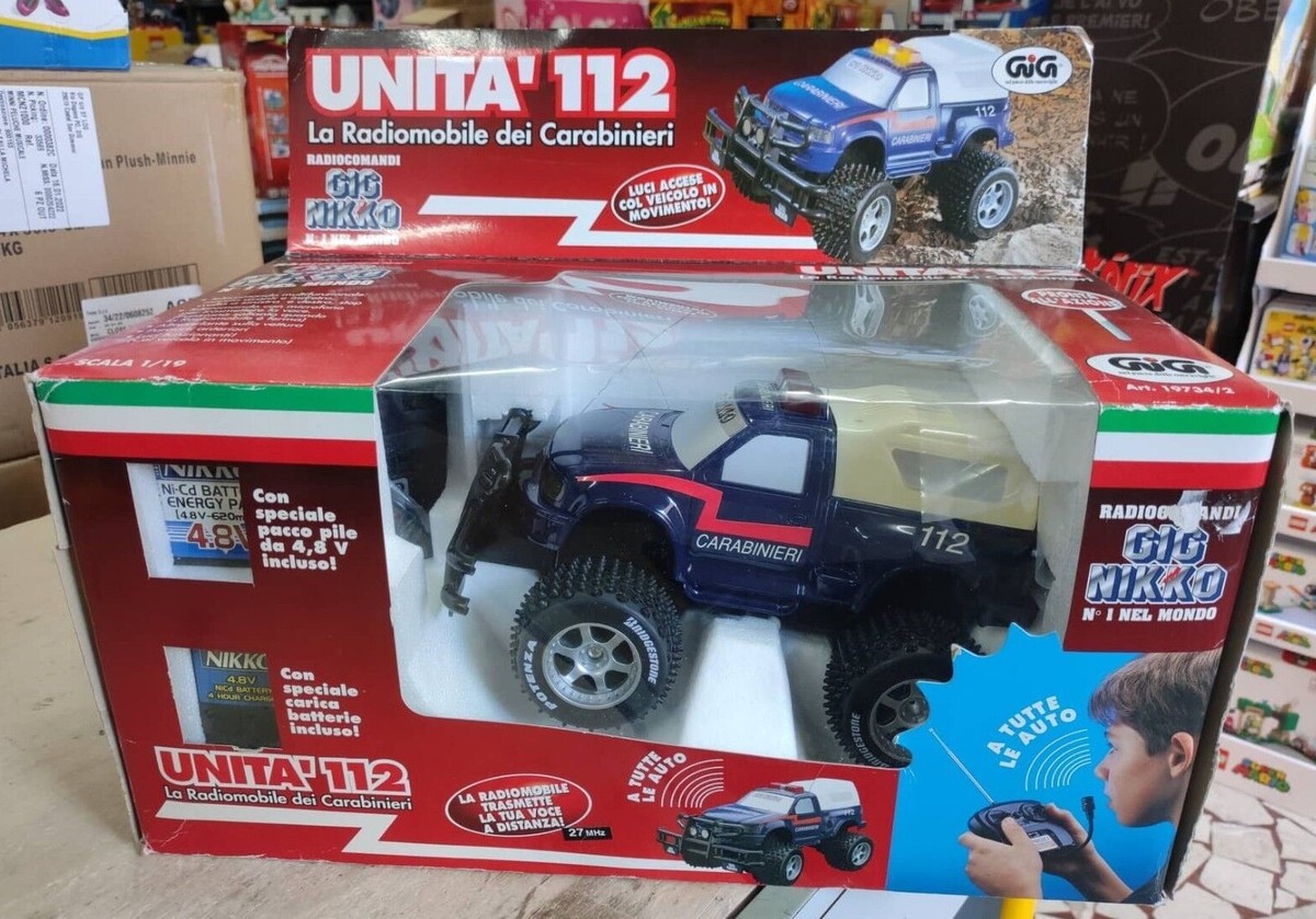 Carabinieri Veicoli Radiocomandati GIG Nikko Unità 112 Carabinieri