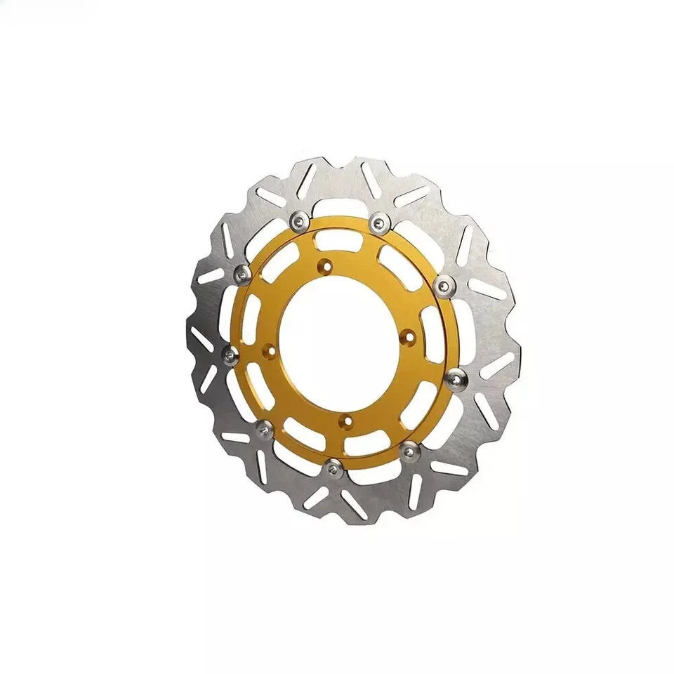 Rotor pulido freno flotante buena calidad para SUZUKI RMZ250 RMZ450 RMX450Z Foto 2 de 3
