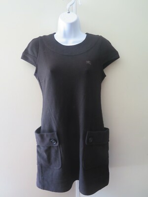 burberry tight fitted dress Burberry Wool Logo Nova Check Pleated Mini Dress Beige