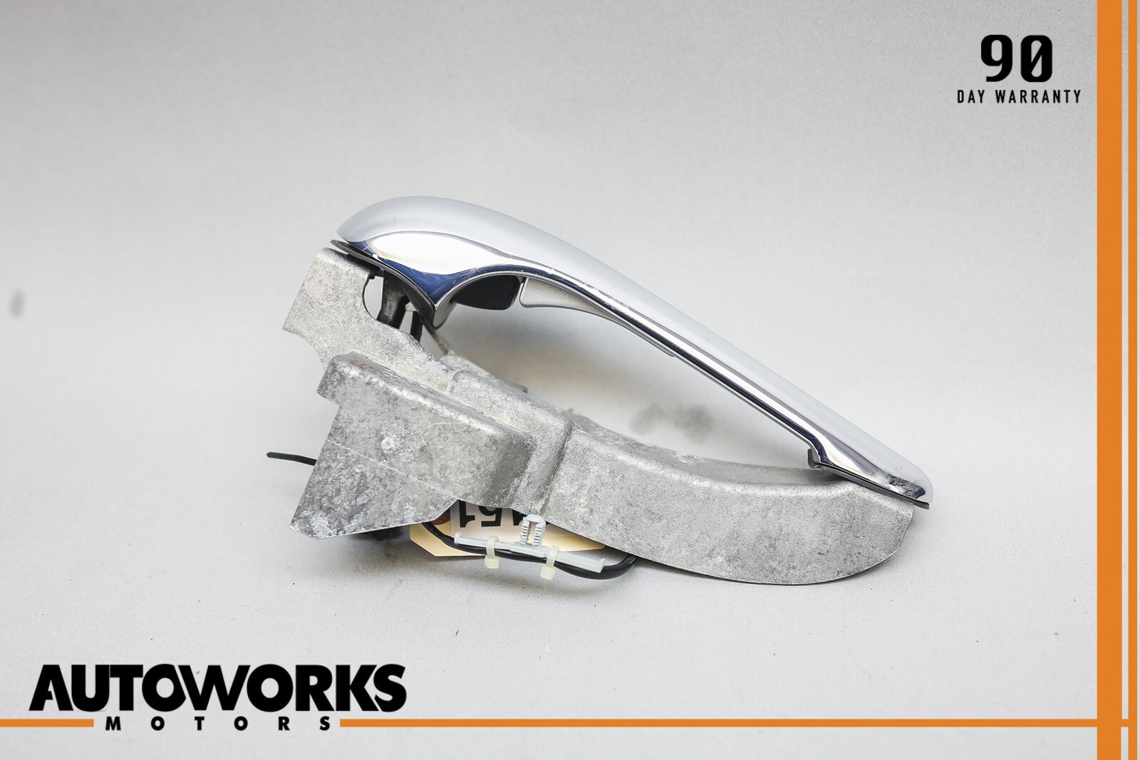 03-13 Maserati Quattroporte M139 Rear Left Side Exterior Door Handle Chrome OEM
