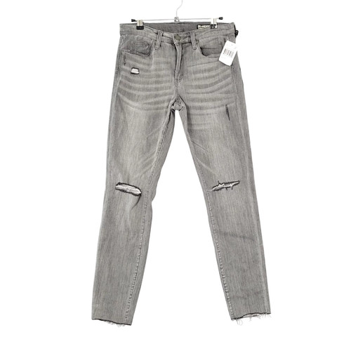 NWT BLANK NYC The Bond Mid Rise Skinny Tequila Royale Distressed Jeans SIZE 27