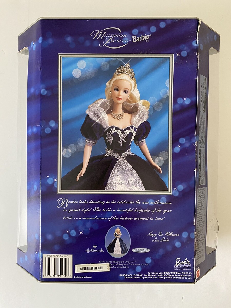 2000 Barbie New Year Millennium Princess Doll Special Edition