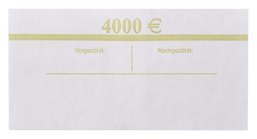 200 EURO Banderolen für 20 Banknoten EUR Geldscheinbanderolen NEU Geldbündel Set - Bild 6 von 16