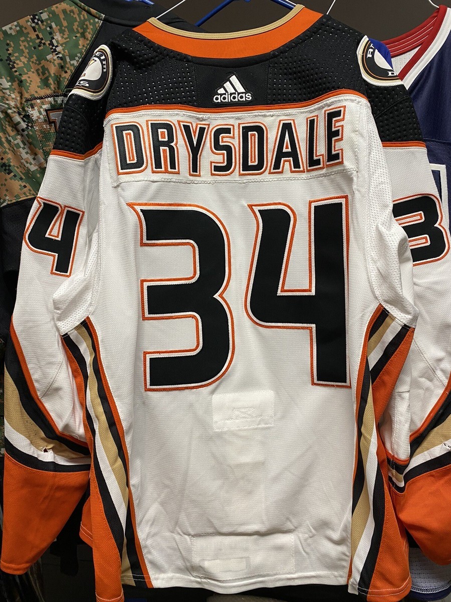 JAMIE DRYSDALE ROOKIE Game Used Jersey Anaheim Ducks Game JAMIE DRYSDALE ROOKIE Game Used Jersey Anaheim Ducks Game