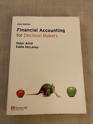 Financial Accounting for Decision Makers Paperback Peter Atrill, Eddie McLaney