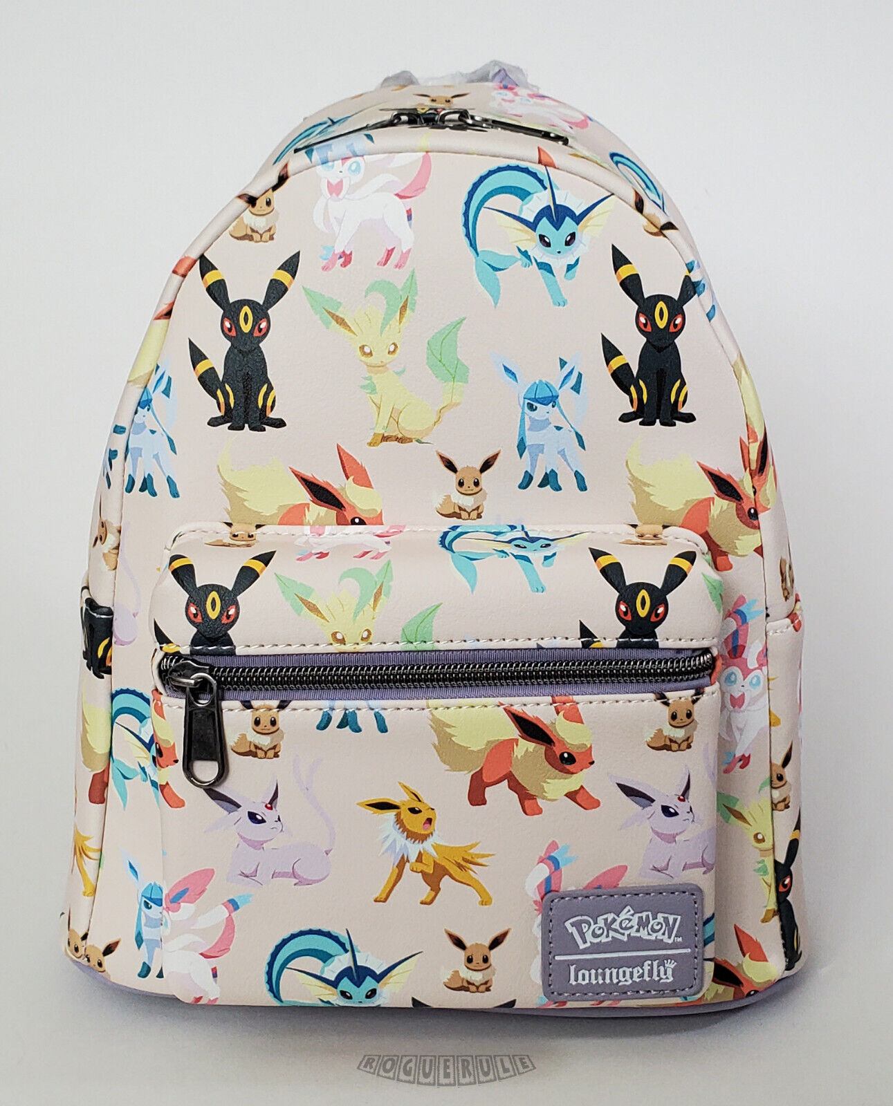 🚦Loungefly Pokemon Eevee Evolution Watercolor Mini Backpack - Exclusive -  New!