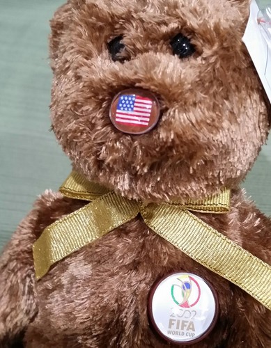 Ty Beanie Baby Champion the Exclusive 2002 FIFA World Cup USA Bear MWMT Retired - Picture 6 of 11