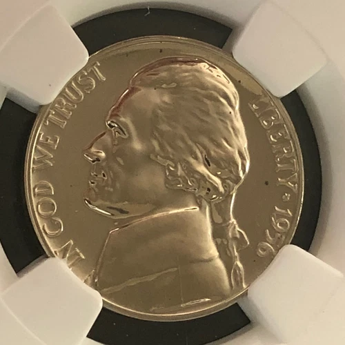 1956 5C Proof Jefferson Nickel NGC PF66              3512463-033
