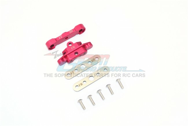 For Traxxas Maxx-ALUMINUM FRONT LOWER ARM TIE BAR MOUNT -9PC