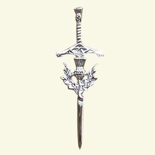 Scottish Thistle Sword Kilt Pin Accessory Kilts Sporrans Hoses