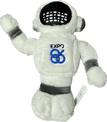 Expo Ernie Plush Vancouver 1986 Robot / Astronaut Stuffed Animal