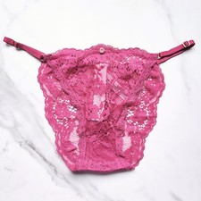 Victoria's Secret Dream Angels Lace Adjustable String Bikini Panty Size L/XL