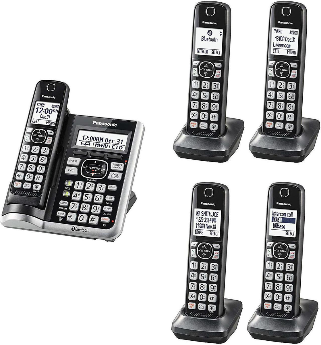 Panasonic KXTGF575 5 Handset Expandable Answering System with