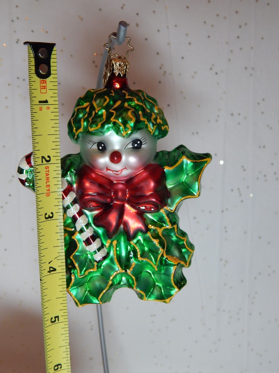 【りこ。さま】* berry ornament ❀ * 本物みたいな ラズベリー RADKO 1018443 PEPPERMINT JOY - GINGERBREAD GIRL ORNAMENT - NEW