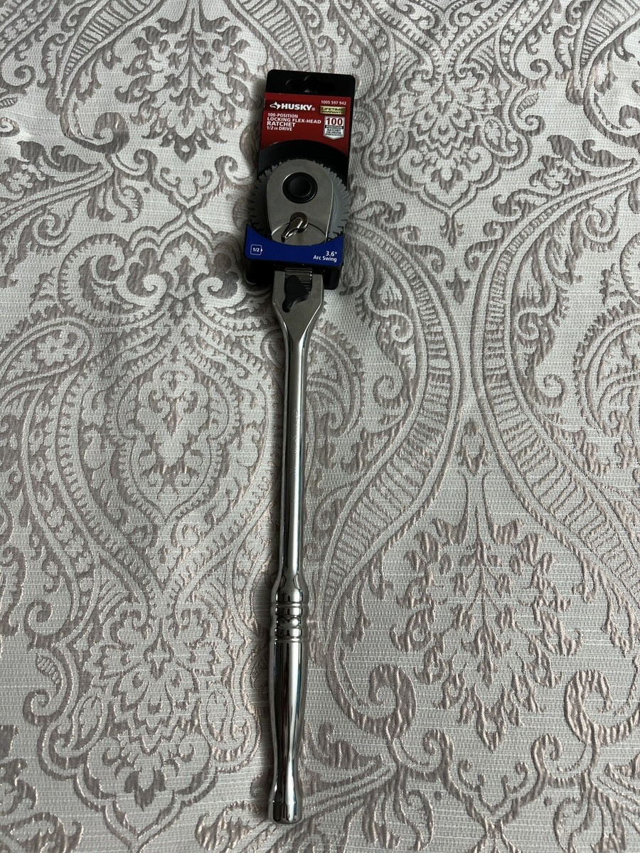 1/2 in. Drive 100-Position Locking Flex-Head Ratchet 1/2 in. Drive 100-Position Locking Flex-Head Ratchet