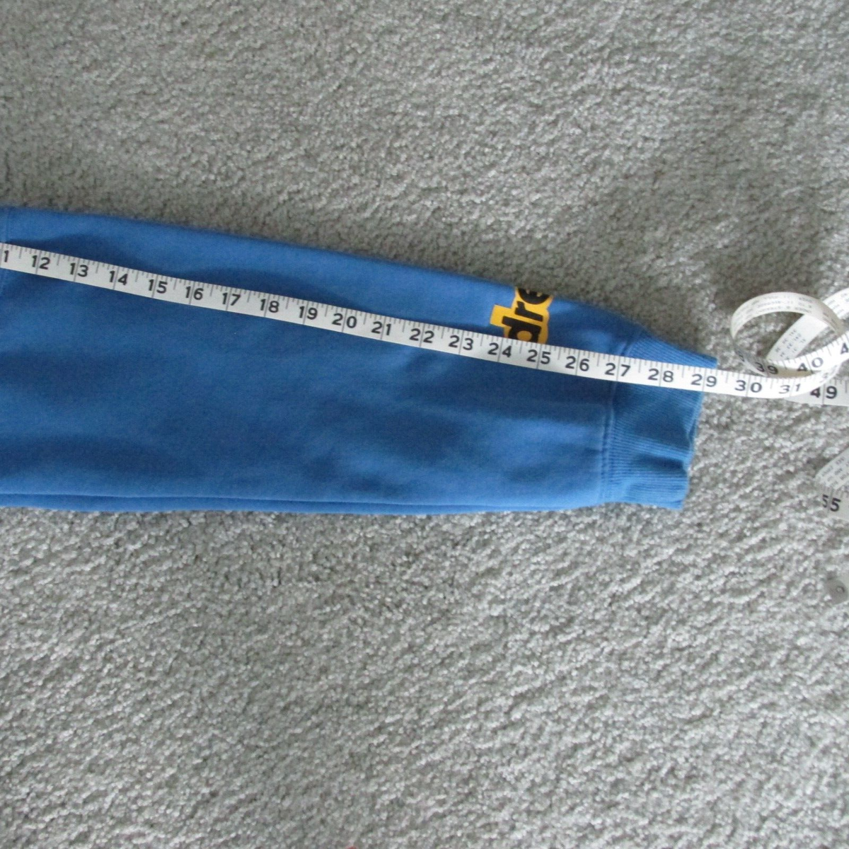 Drew House Hoodie Sweatshirt Adult L Blue Mascot Skate Graphic