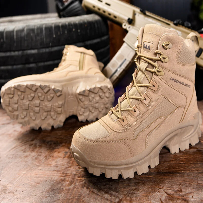 Men's Tactical Military Hiking Boots for Outdoor Adventure Special Forces-image