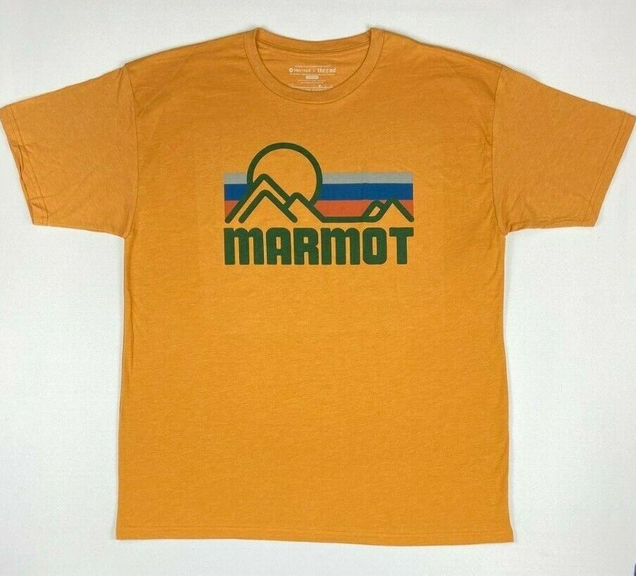 Men's Marmot x Thread Cotton Poly Blend Short Sleeve T-Shirt Men's Marmot x Thread Cotton Poly Blend Short Sleeve T-Shirt