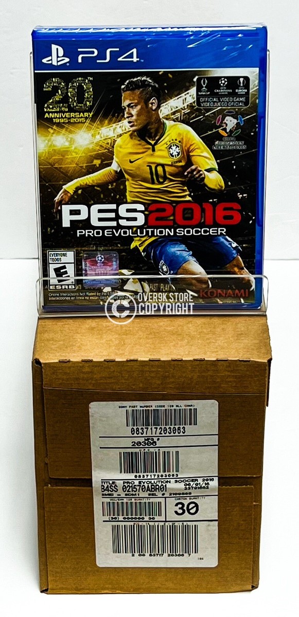 30 x Pro Evolution Soccer PES 2016 - PS4 - Brand New