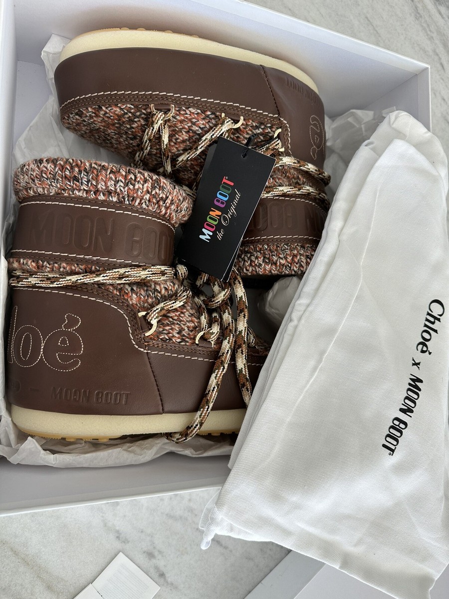 Y 年末年始配送不可　新品未使用　約23　MOON　BOOT　CHLOÉ Chloé x Moon Boot: Face Winter in Style with New Boots