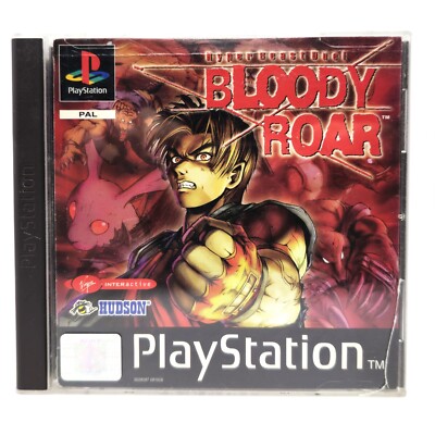 Bloody Roar PS1 - Sony Playstation Spiel - PAL - mit Anleitung - Beat em Up