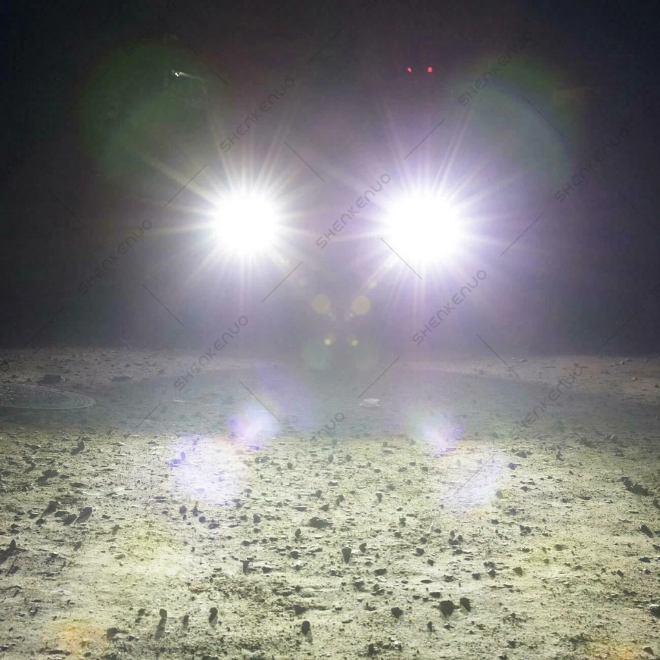 Para Pontiac Grand Prix 1997-2003 4X Faro LED Blanco Brillante + Bombillas Antiniebla Foto 3 de 4