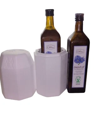 OLVITA LINSEED OIL Dr BUDWIG DIET COLD PRESSED FLAXSEED UNREFINED OL'VITA