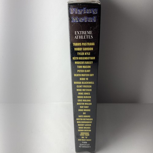 Ultra Rare Shrapnel Films Presents Flying Metal Sealed VHS 2001 Extreme Sports - Imagen 5 de 6