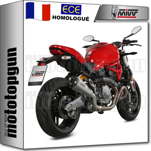 Pot D'échappement MIVV Speed Edge Homologué - Acier Noir Carbon Cap - Compatible BMW R1250GS 2019-2022