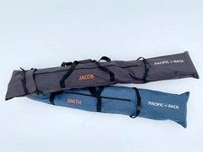 Personalized Ski / Snowboard Bags - Adjustable Length - Black or Blue