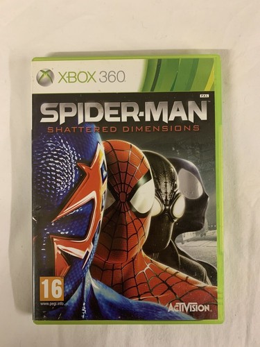 Spider-Man Shattered Dimensions – Xbox 360 Spiel – verpackt/w Handbuch – selten PAL UK
