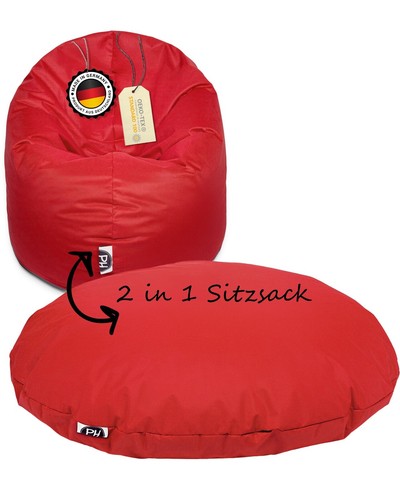 Patchhome 2 Varianten in 1 Sitzsack Sitzkissen Beanbag Gamer Kissen Tobekissen - Bild 97 von 199