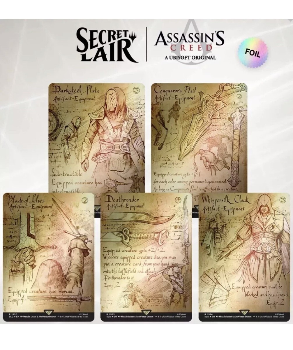 Secret Lair Assassin's Creed　アサシンクリード Secret Lair x Assassin's Creed: Lethal Legends | Secret Lair