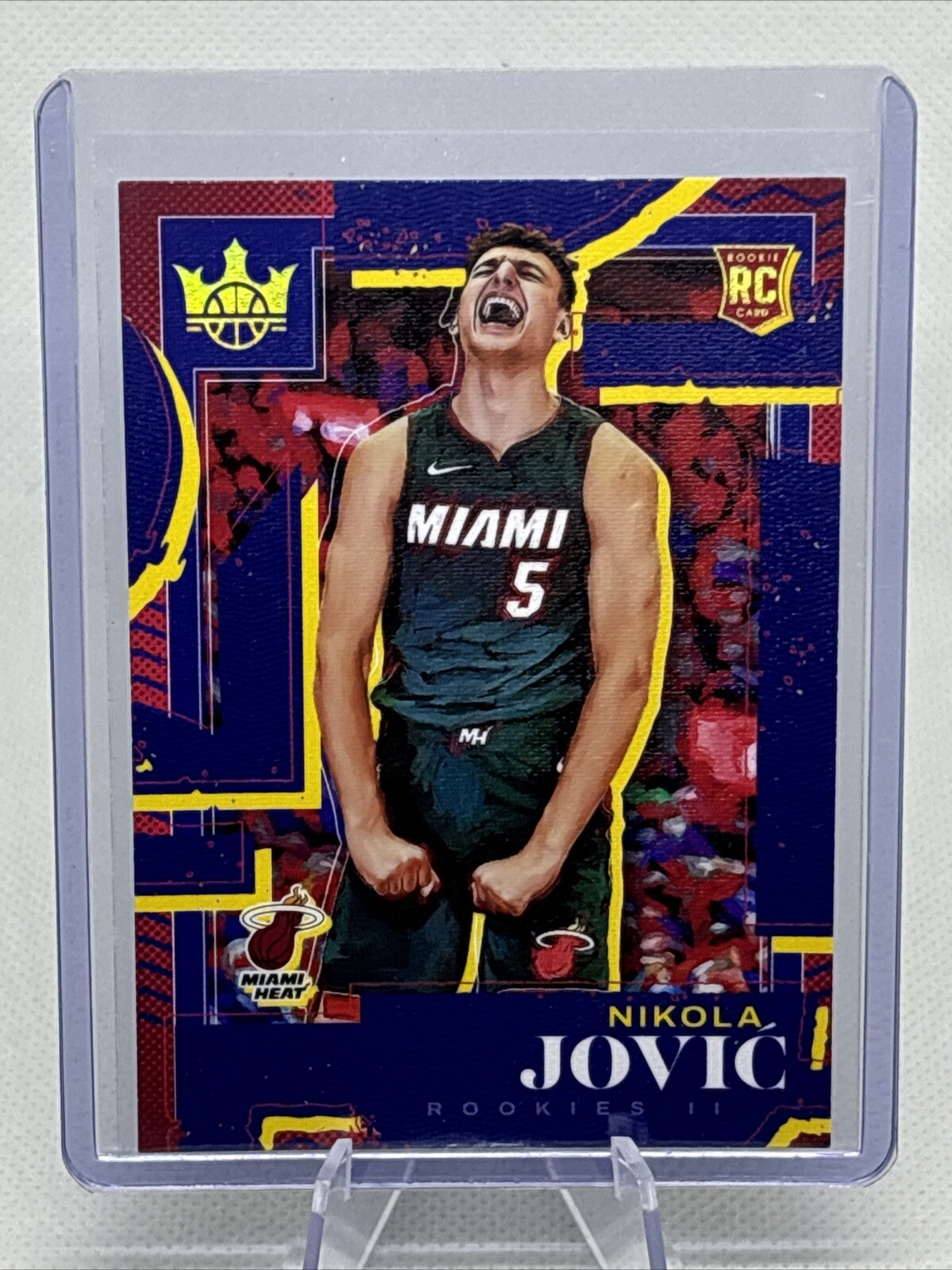 2022-23 Court Kings #133 Nikola Jovic Rookies II Miami Heat NM+