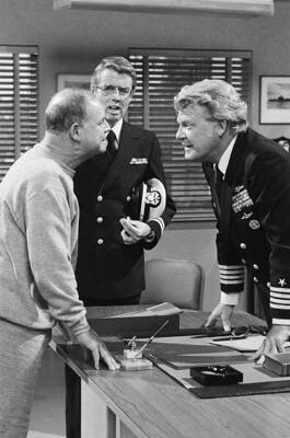 Don Rickles Jonathan Daly Richard X. Slattery On C.P.O. Sharkey 1977 TV PHOTO