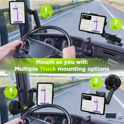 Tablet Mount for Truck - Heavy Duty Super Suction Cup for Tablet & Ipad Mount - Picture 2 of 12