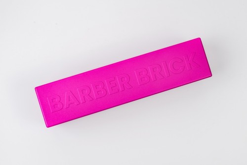 Barber Brick - PINK (SECURE 12 slot Clipper Blade Organizer with Snap Lid) - Picture 2 of 4