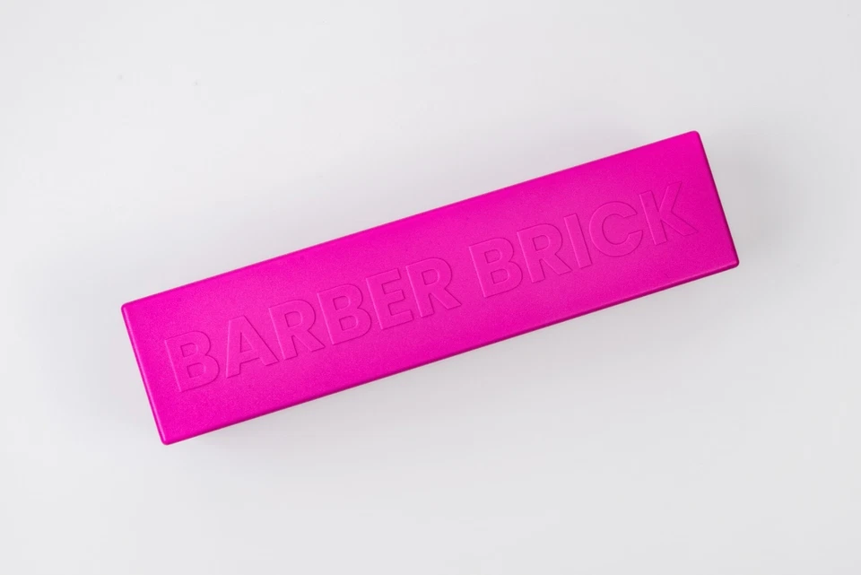 Barber Brick - PINK (SECURE 12 slot Clipper Blade Organizer with Snap Lid) - Image 2 of 4