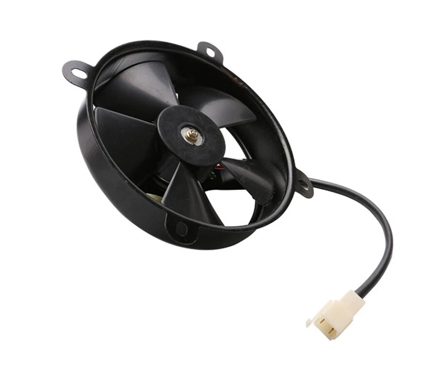 Ventilador eléctrico radiador enfriador de aceite universal para motocicleta 165 mm Foto 4 de 4